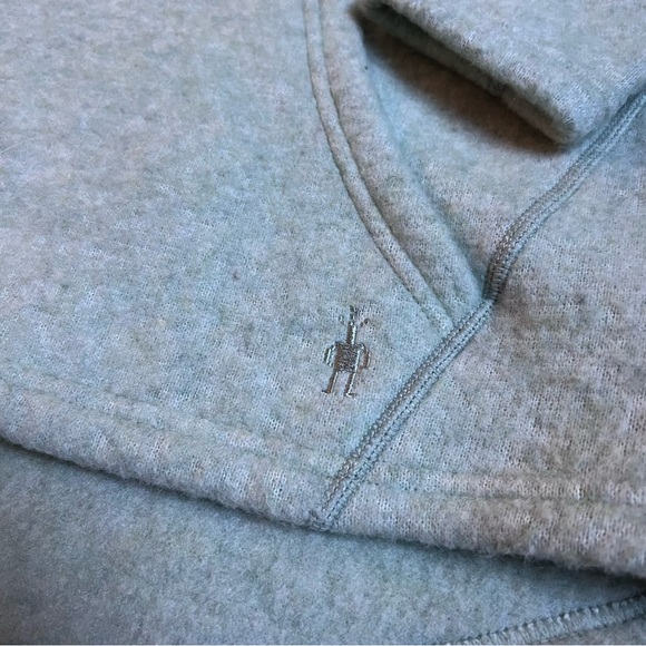 Smartwool Hudson Trail Fleece Pullover - Light Jade - Picture 7 of 9